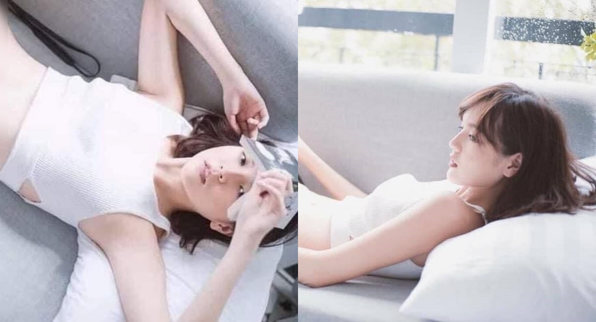 Siêu mẫu Minh Triệu chụp concept mặc bikini đọc sách trong vườn nhà - 7