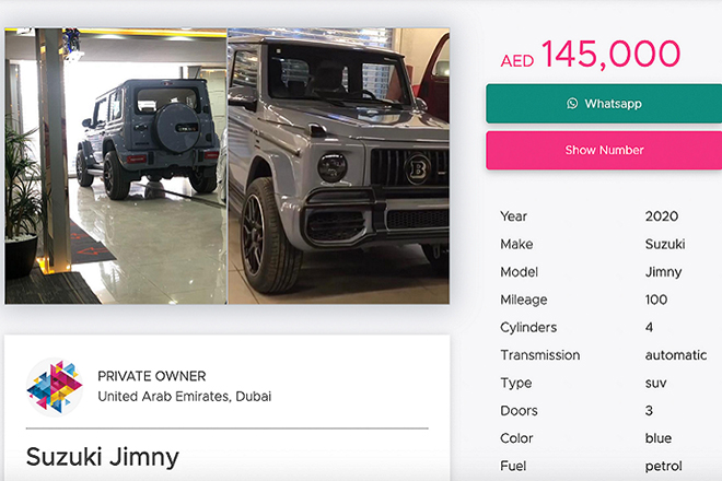 Suzuki Jimny lột xác trong gói độ Brabus giá gần 2 tỷ đồng - 7