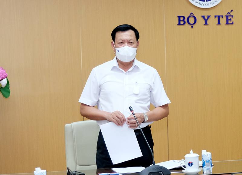 Thứ trưởng Bộ Y tế Đỗ Xuân Tuyên. (Ảnh: Trần Minh).