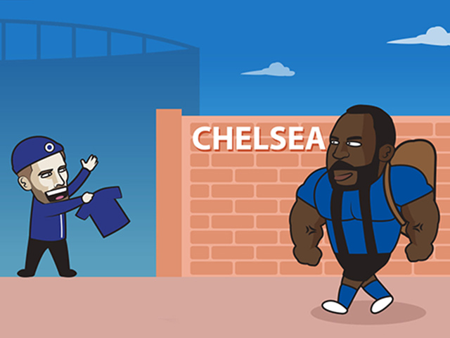 Tranh vui - Ảnh chế: Sau thời gian lưu lạc nghệ sĩ hài Lukaku chính thức "quay về nhà"