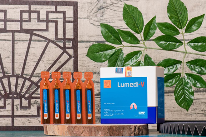 Sản phẩm Lumedi-V hỗ trợ cải thiện sức khỏe đường hô hấp, hỗ trợ giảm các triệu chứng ho khan, ho đờm…