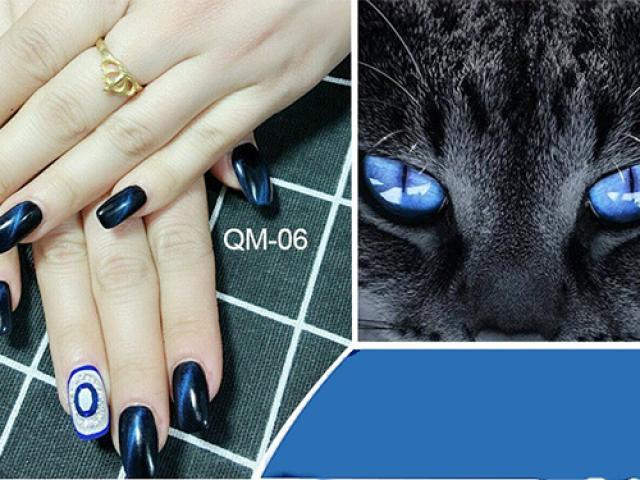 Làm đẹp - Những mẫu nail mắt mèo đẹp sang trọng kiêu sa mà vô cùng quyến rũ