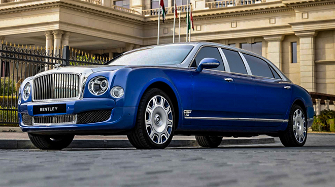 Cận cảnh mẫu xe limousine Bentley dành cho giới siêu giàu - 1