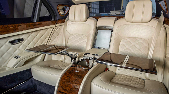 Cận cảnh mẫu xe limousine Bentley dành cho giới siêu giàu - 8