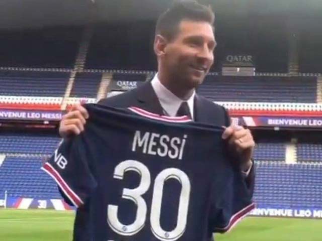 PSG công bố &#34;siêu bom tấn&#34; Lionel Messi, ấn định giờ họp báo ra mắt - 3