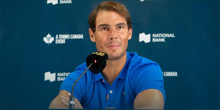 Đương kim vô địch và cũng là tay vợt từng 5 lần đăng quang Rogers Cup - Nadal bất ngờ rút khỏi giải ATP Masters 1000 này năm nay