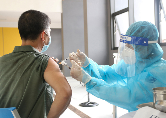 Triển khai tiêm vắc xin tại TP Thủ Đức – khu vực 2
