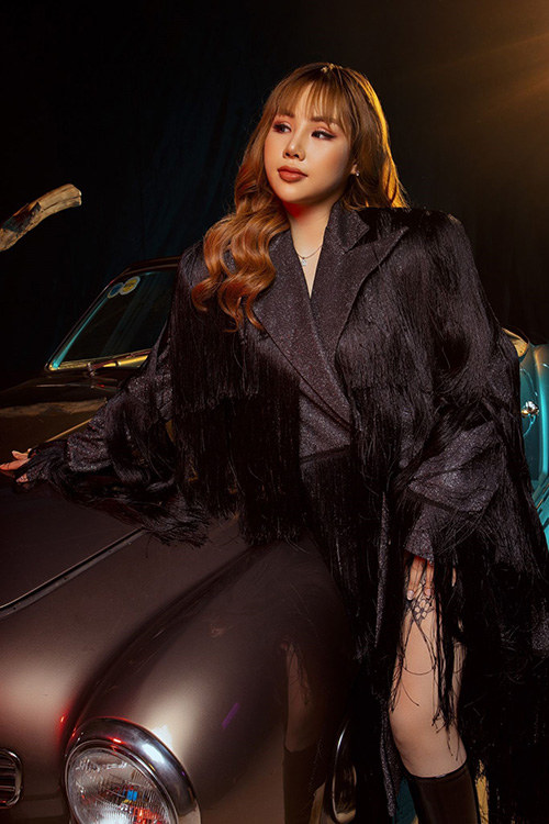 Thanh Trà có gu ăn mặc “chất chơi”, cá tính