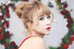 Kiểu tóc mái thưa buộc cao đẹp trẻ trung năng động hot nhất hiện nay