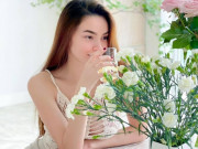 Thời trang - Hồ Ngọc Hà mặc chiếc áo đan lưới ngang ấn tượng