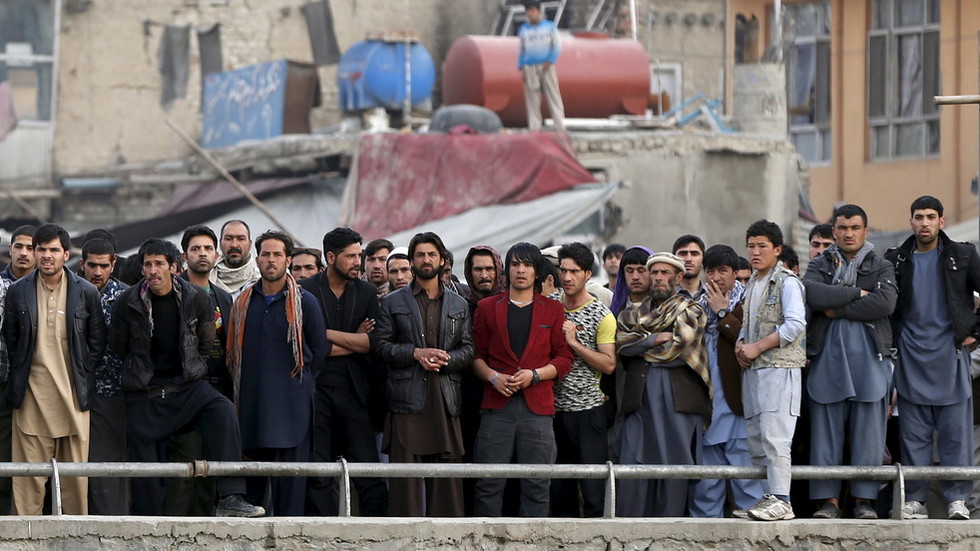 Người dân thủ đô Kabul của Afghanistan. Ảnh: Reuters