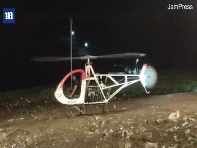 Thế giới - Video: Thử trực thăng tự chế, bị cánh quạt chém trúng đầu tử vong ở Ấn Độ