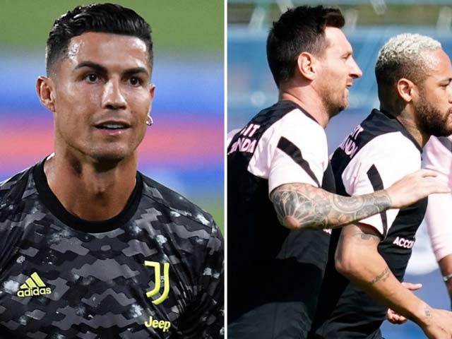 Bóng đá - Di Maria “câu kéo” Ronaldo đến PSG cùng Messi, hé lộ Aguero muốn "tự sát"
