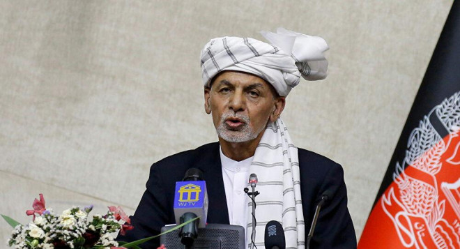 Tổng thống Afghanistan Ashraf Ghani. Ảnh: Reuters