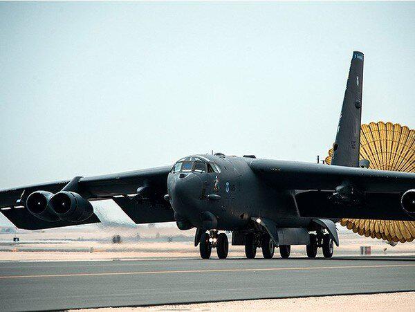 Máy bay ném bom chiến lược B-52 - ảnh tư liệu.