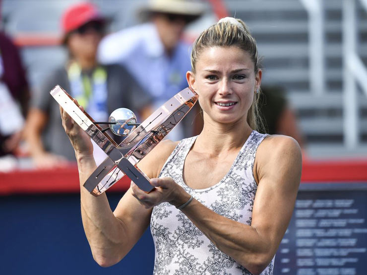 Camila Giorgi xuất sắc vô địch đơn nữ giải WTA Montreal 2021