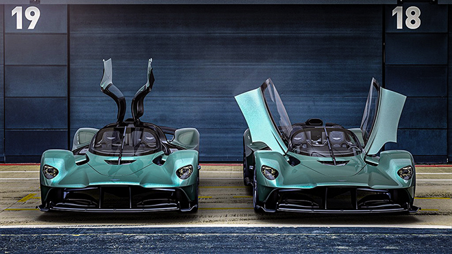 Siêu phẩm Aston Martin Valkyrie mui trần ra mắt toàn cầu - 3