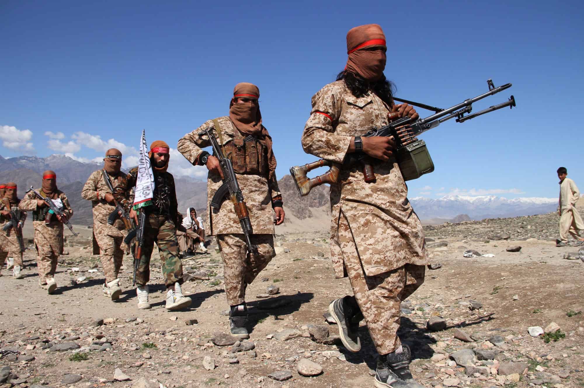 Các tay súng Taliban ở tỉnh&nbsp;Laghman, Afghanistan. Ảnh: Getty