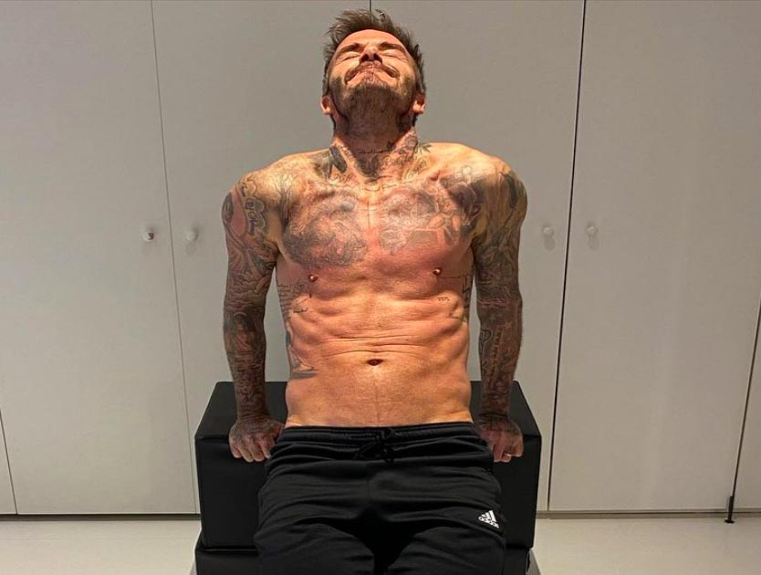 U50 David Beckham vẫn giữ được cơ bắp "đá tảng" nhờ bài tập này - 4