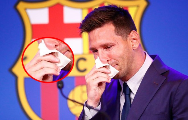 Điên rồ ý tưởng nhân bản Messi từ khăn lau nước mắt M10 giá 1 triệu USD - 1