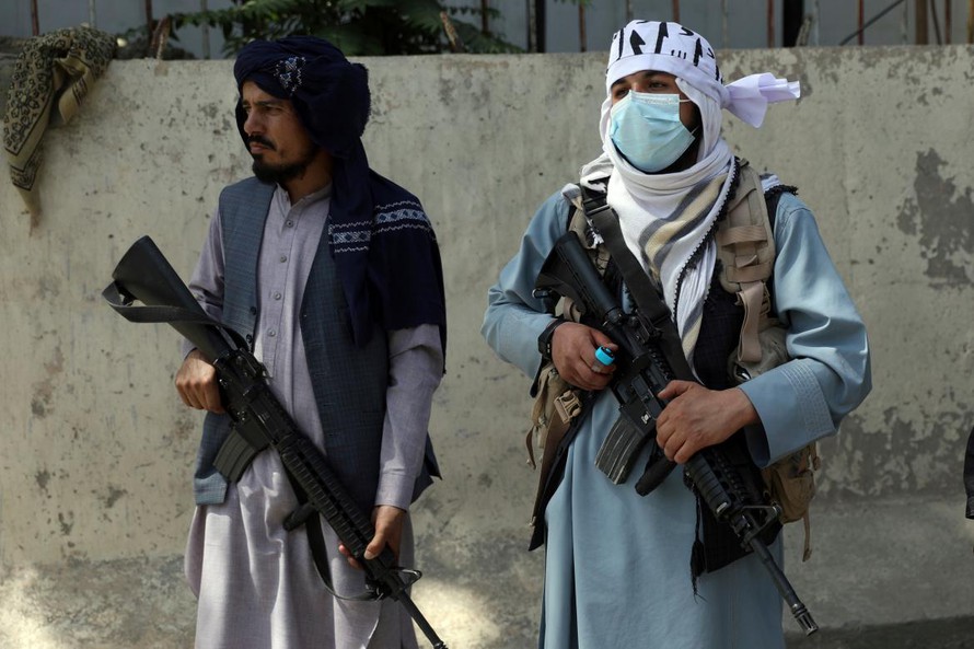 Các tay súng Taliban ở thủ đô Kabul. Ảnh: AP