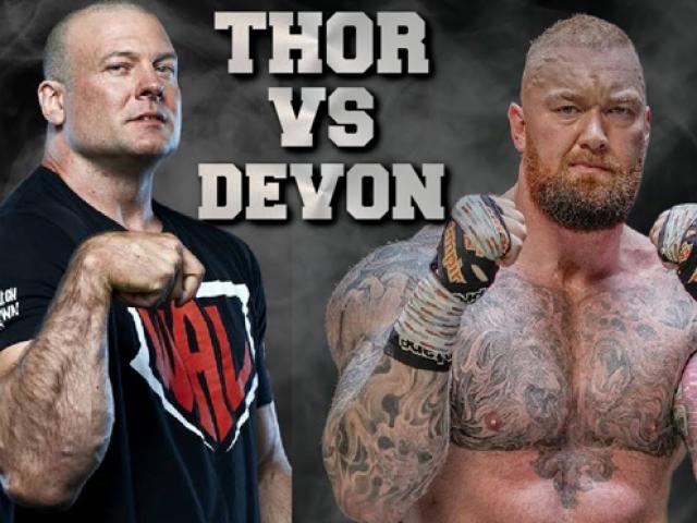 Thể thao - Lực sĩ khoẻ nhất hành tinh đấu lực sĩ vật tay vô địch thiên hạ