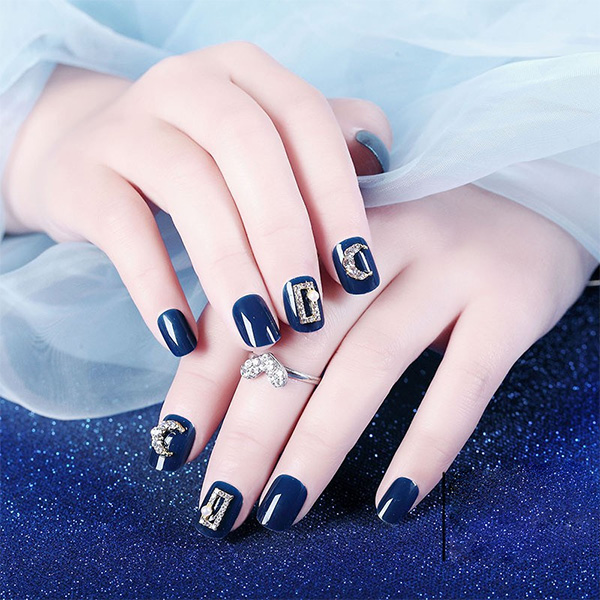 Sơn gel móng tay màu xanh cổ vịt cực đẹp được chị em làm nail yêu thích  2020  Shopee Việt Nam