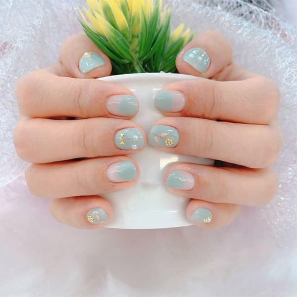 Sơn gel hot xanh cổ vịt tôn da( 12ml) - phụ kiện nail | Shopee Việt Nam
