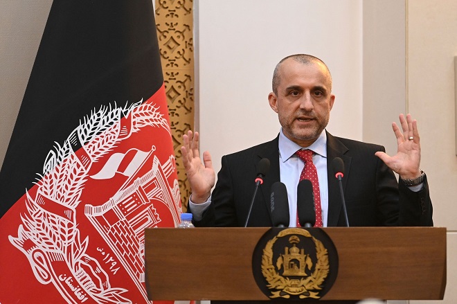 Ông Saleh tự nhận là Tổng thống lâm thời Afghanistan.