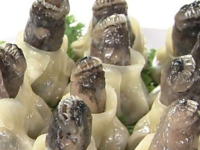 Ẩm thực - Món há cảo "người ngoài hành tinh" khiến nhiều người nhìn đã thấy sợ