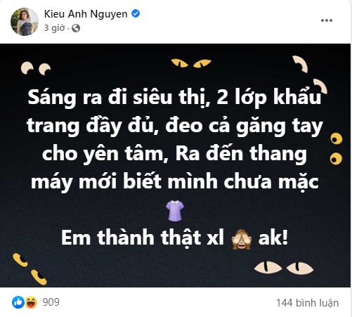 1001 chuyện trang phục mùa dịch của sao Việt khi đi siêu thị, quay video trực tiếp - 1