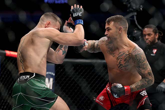 Poirier (phải) không mấy hào hứng với việc tái đấu McGregor thêm một lần nữa