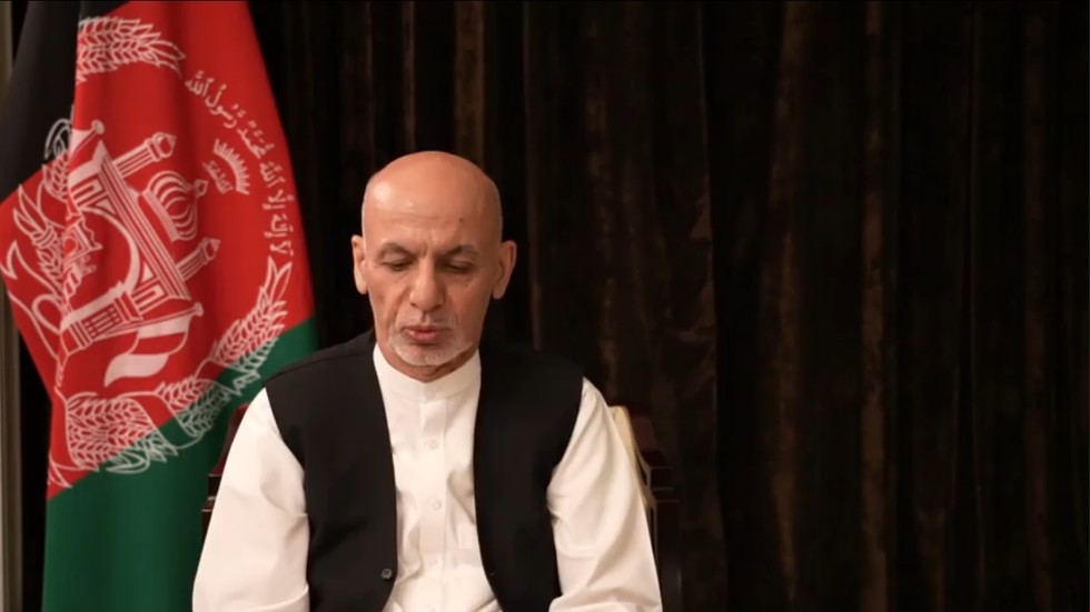Đây là lần đầu tiên Tổng thống Afghanistan xuất hiện kể từ khi rời thủ đô Kabul ngày 15.8.
