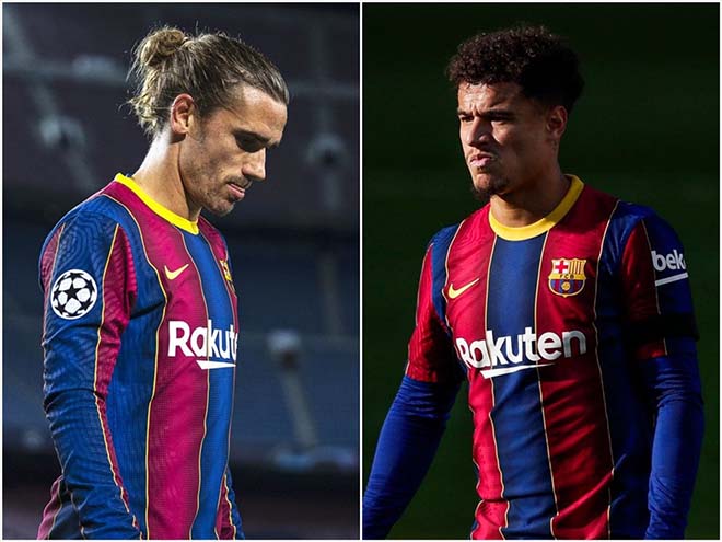 Cả Griezmann lẫn Coutinho đều đang nỗ lực để ở lại Barca