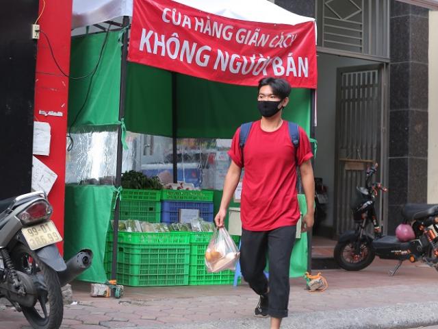 Thị trường - Tiêu dùng - Cửa hàng rau quả không người bán, không cần giám sát đầu tiên ở Hà Nội