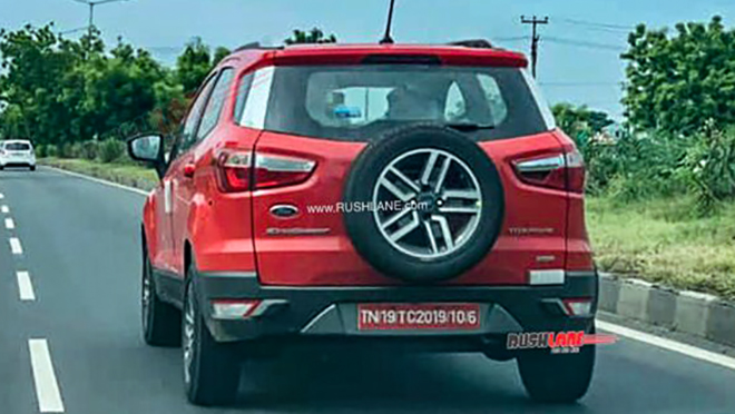 Ford Ecosport bản nâng cấp chạy thử tại Ấn Độ - 4