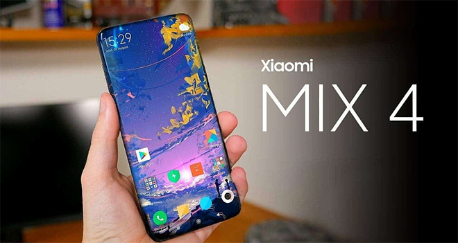 Mi Mix 4 sở hữu màn hình cong hiện đại, tinh tế.