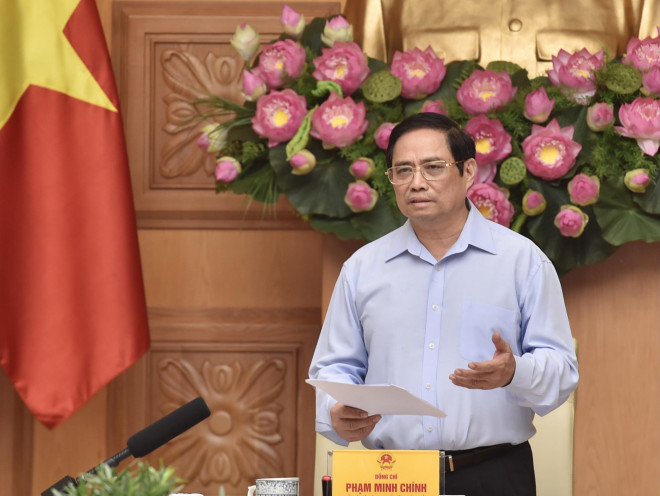 Thủ tướng Phạm Minh Chính làm Trưởng Ban Chỉ đạo quốc gia phòng, chống dịch Covid-19 - Ảnh: Nhật Bắc