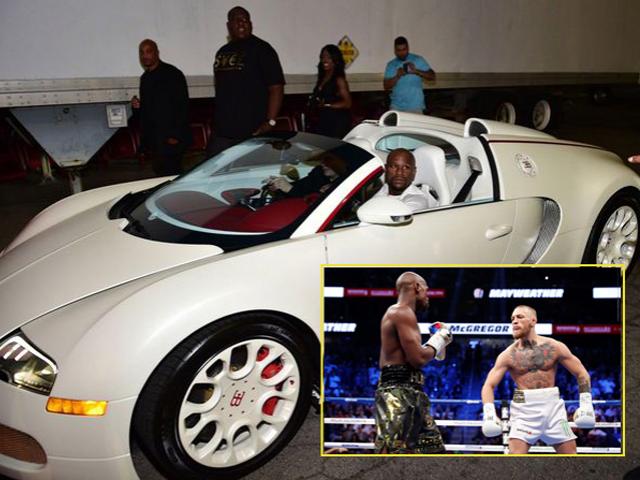 Thể thao - Mayweather khoe dàn siêu xe hơn 625 tỷ đồng, bị McGegor chê "kém cỏi"