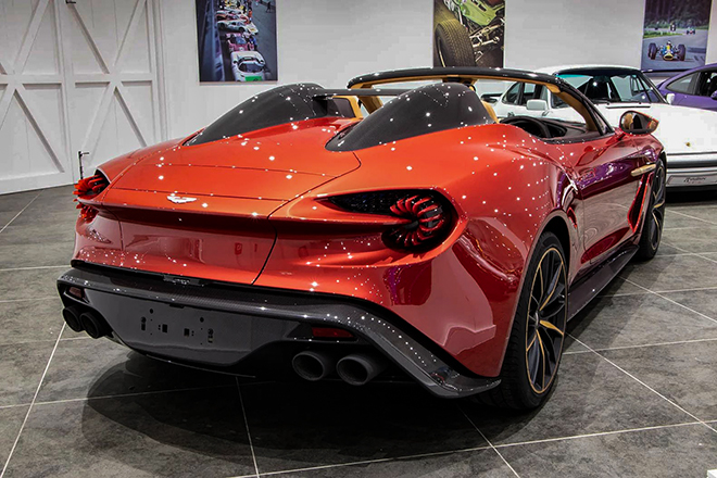 Hàng hiếm Aston Martin Vanquish Zagato rao bán giá khủng - 6