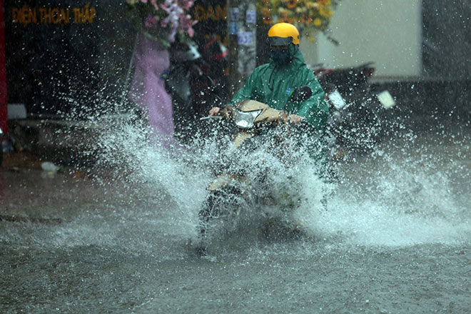 Miền Bắc có mưa to đến rất to, vùng núi đề phòng lũ quét và sạt lở đất. Ảnh minh họa.