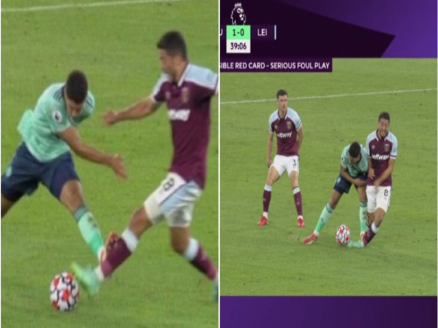 Bóng đá - Kinh hoàng SAO Leicester bị thẻ đỏ, HLV vẫn ca ngợi khó tin