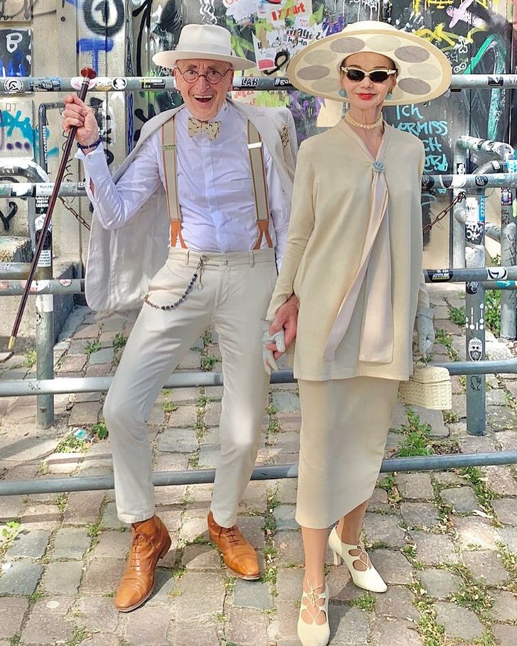 Bạn có thể học được nhiều điều từ style của cặp vợ chồng.