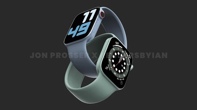 HOT: Apple Watch Series 7 sẽ có 2 phiên bản màn hình lớn hơn - 3