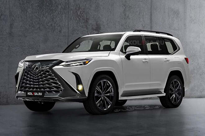 Lộ ảnh phác thảo Lexus LX570 thế hệ mới - 1