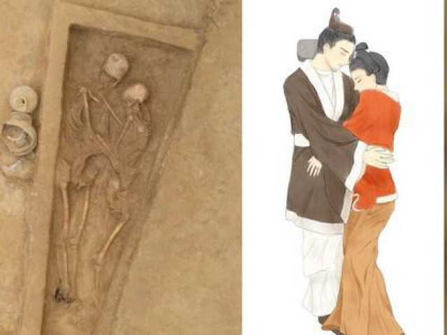 Thế giới - Khai quật ngôi mộ chôn hai người yêu nhau 1.500 năm trước