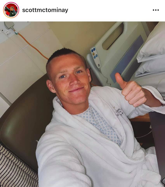 McTominay phải lên bàn mổ