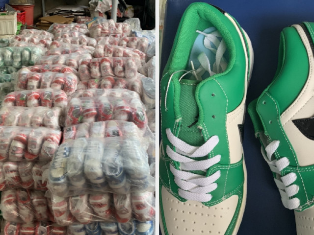 Thị trường - Tiêu dùng - Nhiều cá nhân bị phạt vì bán hàng nhái nhãn hiệu Adidas, Nike
