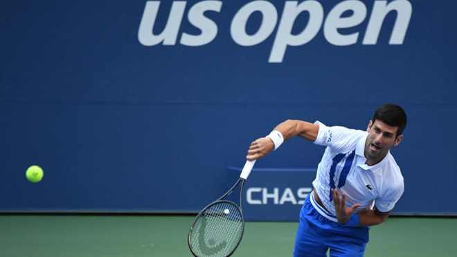 Djokovic nằm ở nhánh đấu khá thuận lợi tại US Open năm nay