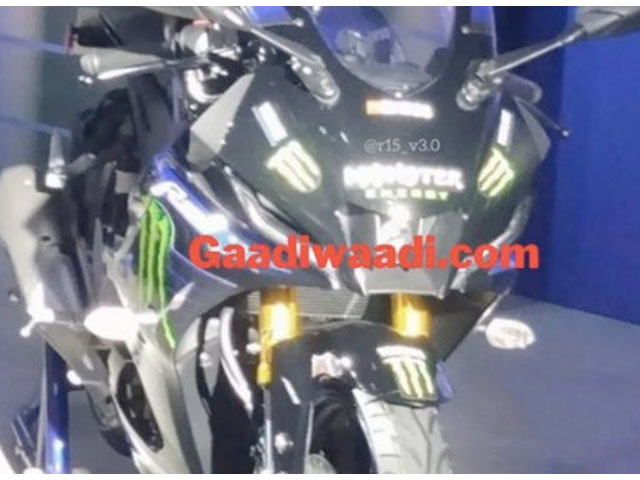 Thế giới xe - R15 V4 phiên bản Monster Energy lộ ảnh "chất như nước cất" trước khi trình làng